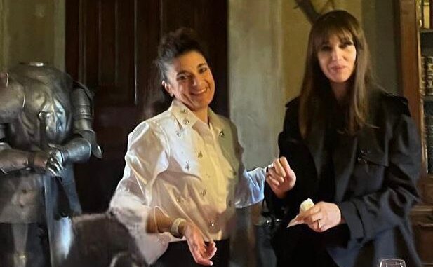 Monica Bellucci, pausa in Altotevere tra affetti e sapori