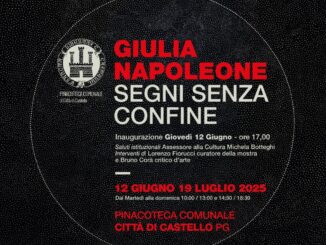 Giulia Napoleone in mostra alla Pinacoteca tifernate