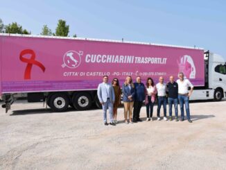Camion rosa contro la violenza, messaggio in viaggio