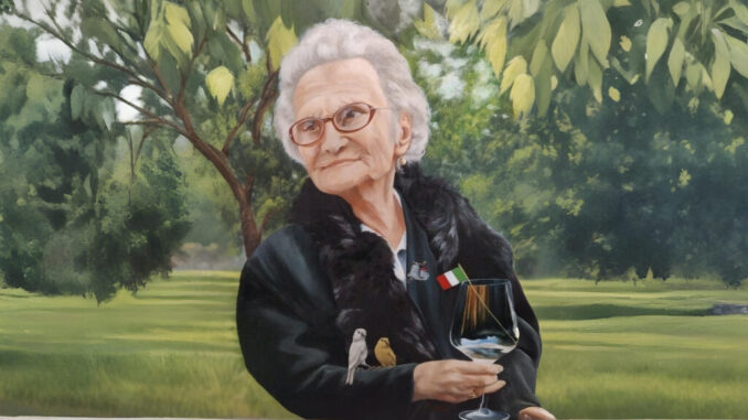 Omaggio a Nonna Lisa, simbolo di Repubblica e democrazia