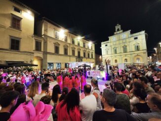 Folla e spettacolo, la Notte Fucsia conquista la città