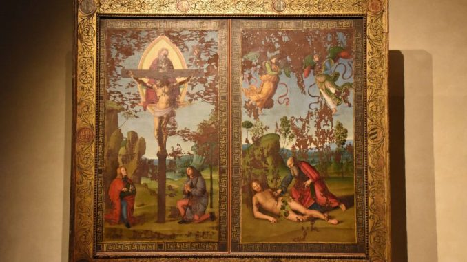 Lo Stendardo S.S.Trinità di Raffaello vola al Met di New York