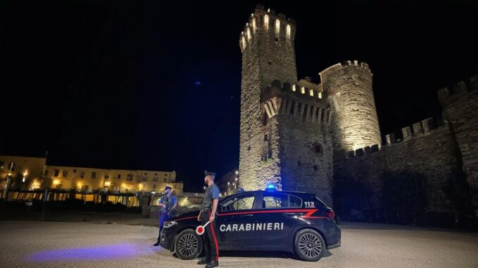 Controlli notturni dei Carabinieri nei parchi e in centro a Umbertide