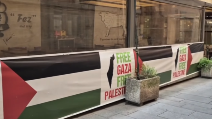 Minacce con citazioni bibliche contro pizzeria pro-Gaza