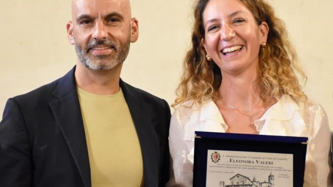 Premio a Eleonora Valeri, infermiera, ha salvato una persona