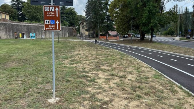 Completata la segnaletica della variante del Cassero