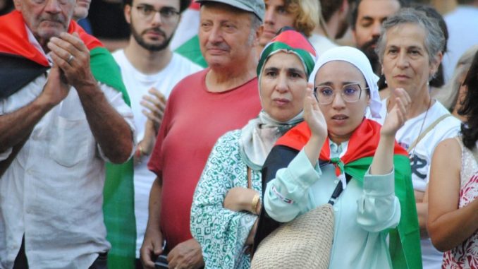 Solidarietà a Città di Castello, in 1000 per la Palestina