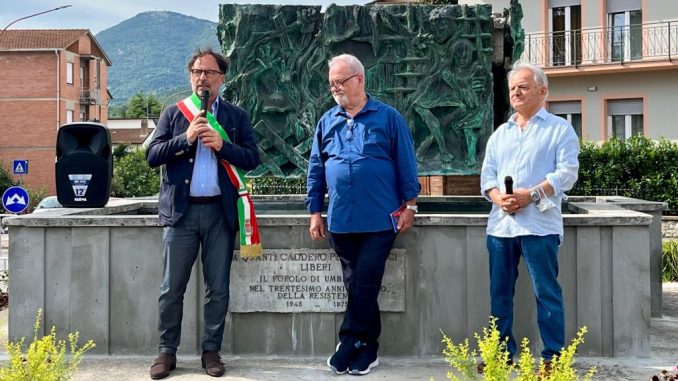 Cinquant’anni del monumento alla Resistenza a Umbertide