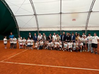 Umbertide inaugura campo tennis, modello di collaborazione