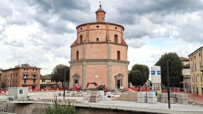 Nuova viabilità per i lavori in Piazza Mazzini a Umbertide
