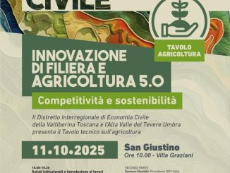 Economia civile, a San Giustino apre il Tavolo sull’agricoltura