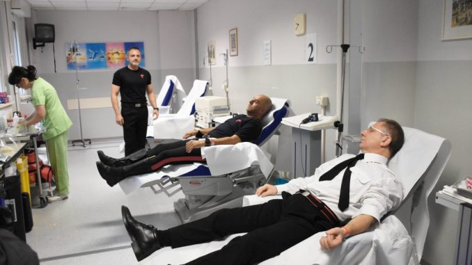 Città di Castello, i Carabinieri donano sangue: Natale di solidarietà