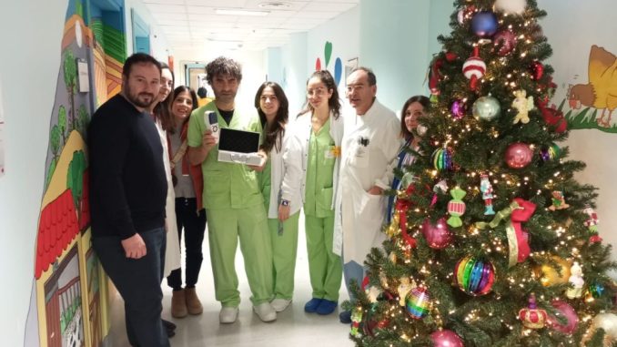 Pediatria potenzia le cure: nuovo rilevatore di vene bimbi