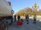 Vigili del fuoco neutralizzano fuga di GNL sulla E45 a Castello