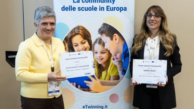 Umbertide premio eTwinning al Secondo Circolo per inclusione totale