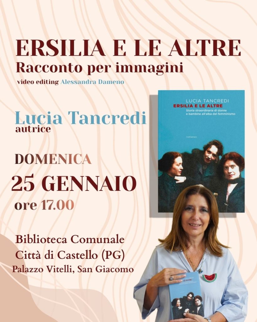 Il femminismo rivive a Città di Castello con Lucia Tancredi