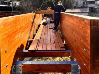 A Umbertide nuova passerella pedonale per un parco più fruibile