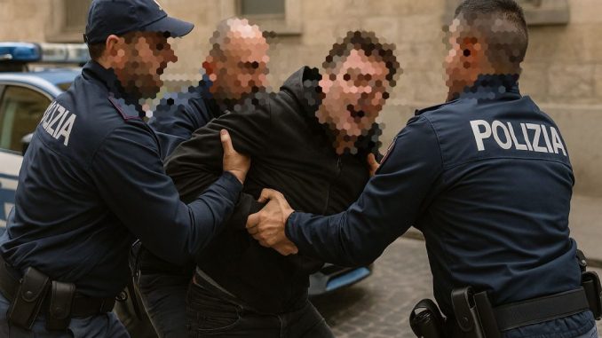 Aggressione a poliziotti durante controllo: arresto immediato
