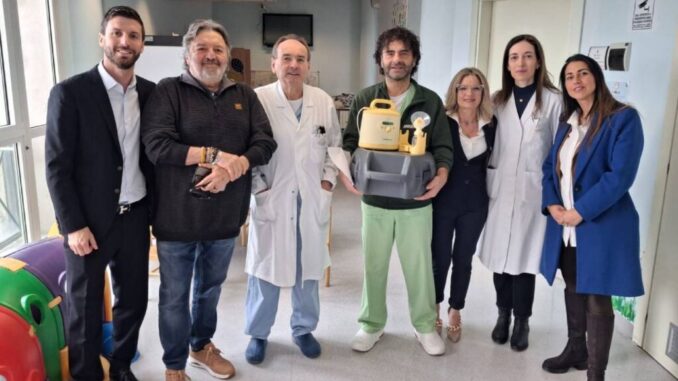 Tiralatte professionale per la Pediatria di Città di Castello 