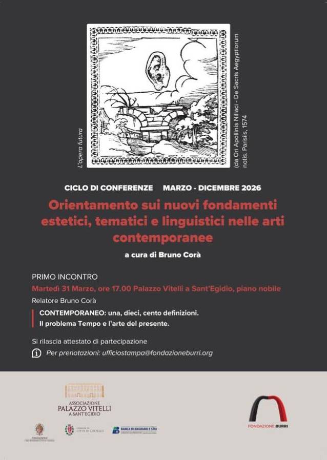 Sviluppi arte contemporanea: sette incontri a palazzo Vitelli