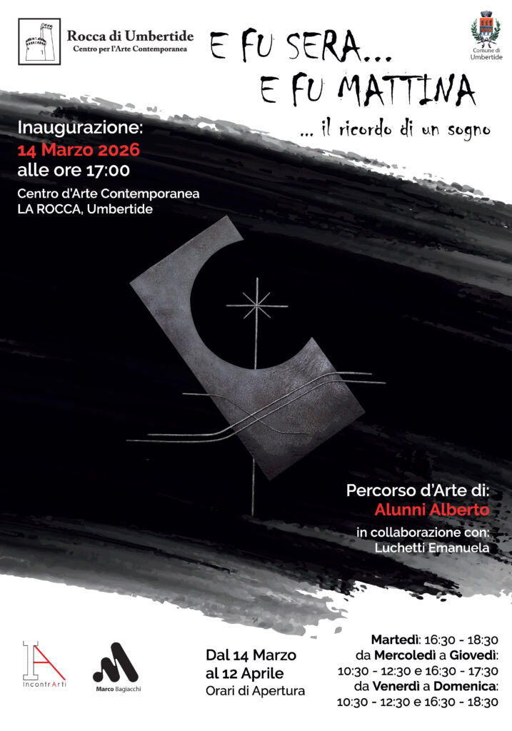 Percorso d'arte di Alberto Alunni invade la Rocca di Umbertide