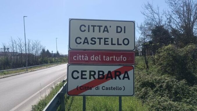 Il tartufo segna identità di Città di Castello con cartelli top