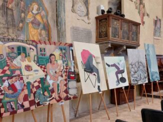 Letteratura e arte si fondono nella mostra ospitata a Montone