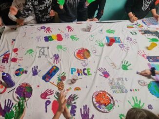Eco-Bandiera della Pace unisce territori e bambini nel mondo