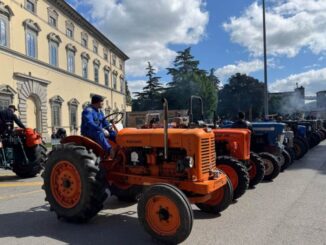 Agricoltura in festa: i trattori d'epoca invadono il centro