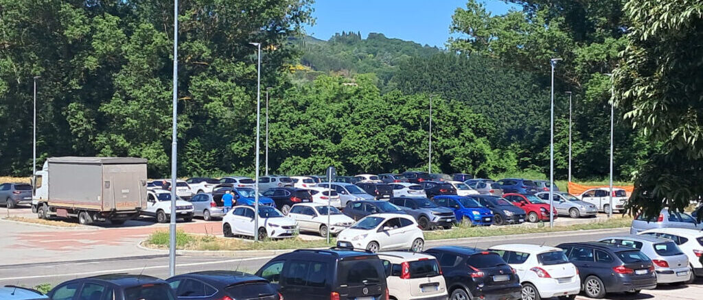 Parcheggio Collesi ampliato il nuovo hub di sosta al Cassero